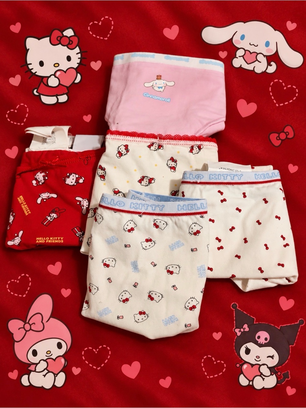 Zara Kids hello kitty underwear